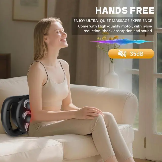 Alt view image 6 of 7 - 12-Head Massage Gun Set, Deep Tissue Muscle Massagers Tools Electric Percussion Massagers with 9 Modes Quiet Massager for Back Pain Full Body Muscle Pain Relief, Ideal Gifts for Women, Men