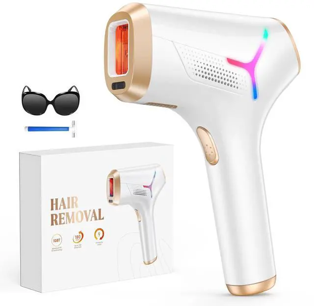 Main image of Laser Hair Removal for Women and Men, At-Home IPL Hair Removal Device with 5.2 cm² Treatment Window, Nearly Painless, Visible Results in 2 Weeks, Full Body Treatment in 8 Minutes