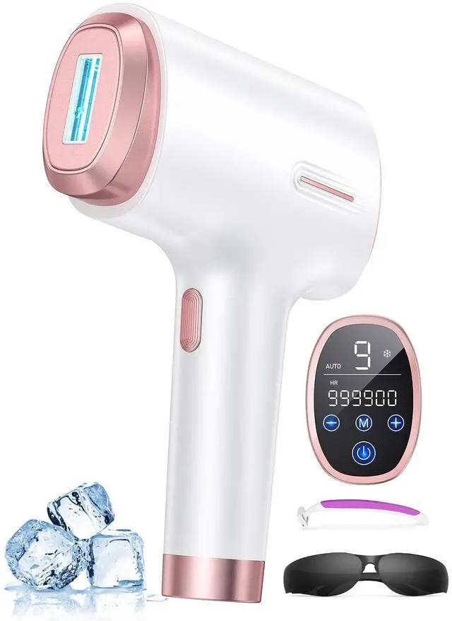 Main image of JAYSUING IPL Laser Hair Removal Device - 41°F Ice Cooling Painless Laser for Women Men, Face Body Bikini, 21J Energy, 96% Hair Reduction, At-Home Professional Results