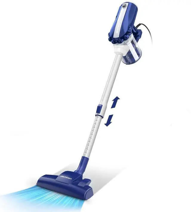 Main image of Corded Vacuum Cleaner Powerful Suction Stick Vacuum Lightweight Bagless Canister Vacuum Cleaner, H13 HEPA Filter