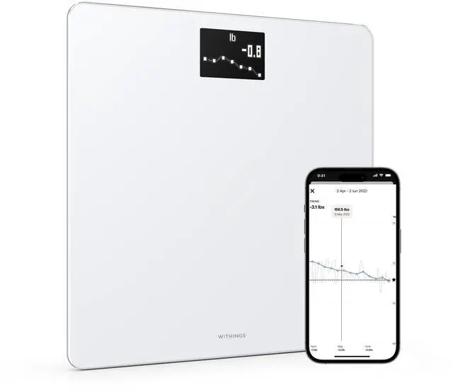 Main image of Body - Digital Wi-Fi Smart Scale with Automatic Smartphone App Sync, BMI, Multi-User Friendly, with Pregnancy Tracker & Baby Mode