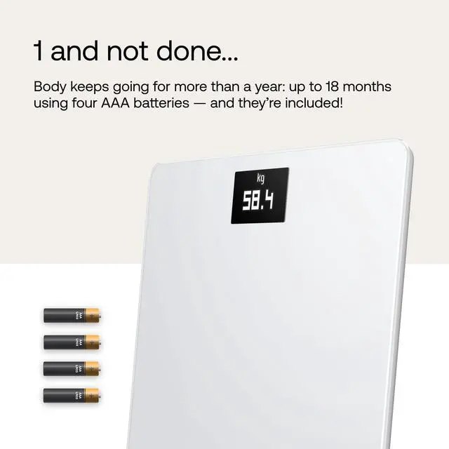 Alt view image 5 of 7 - Body - Digital Wi-Fi Smart Scale with Automatic Smartphone App Sync, BMI, Multi-User Friendly, with Pregnancy Tracker & Baby Mode