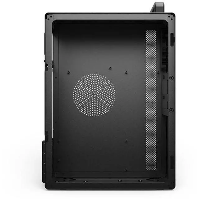 Alt view image 7 of 7 - V200 Micro ATX/ITX Computer Case,Multifunctional Pc Case, Spcc Side Panel Business case, Support 250mm VGA Card 140mm CPU Cooler (White)