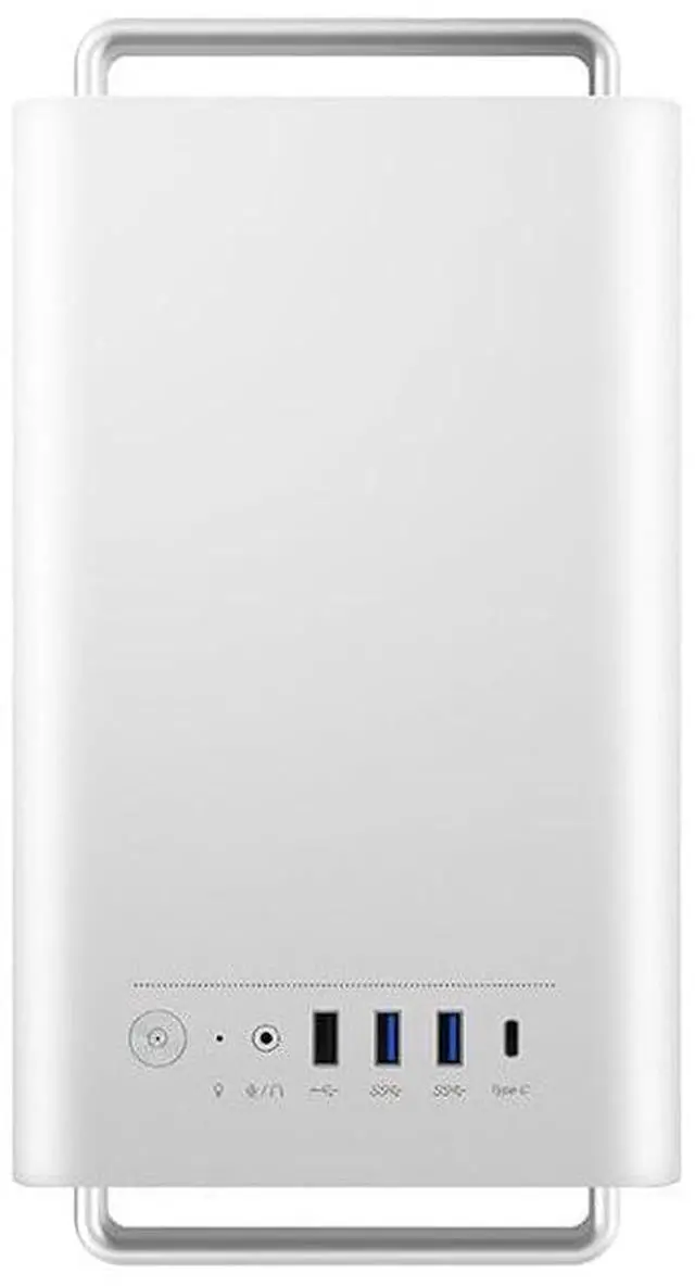 Alt view image 3 of 7 - SOEYi U320 M-ATX/ITX Case, Micro ATX CASE, Portable Desktop Case with Handles, Support 310MM GPU,135mm CPU Cooler and ATX/SFX Power Supply (White)