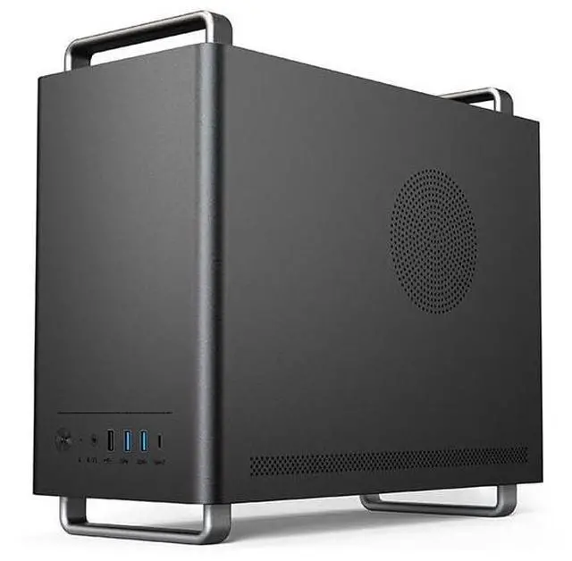 Alt view image 3 of 7 - SOEYi U320 M-ATX/ITX Case, Micro ATX CASE, Portable Desktop Case with Handles, Support 310MM GPU,135mm CPU Cooler and ATX/SFX Power Supply (Black)
