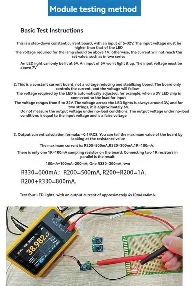 Main image of T4115 LED Driver Module 1-10 Strings Constant Current Output 12V DC For LED Strip Lights