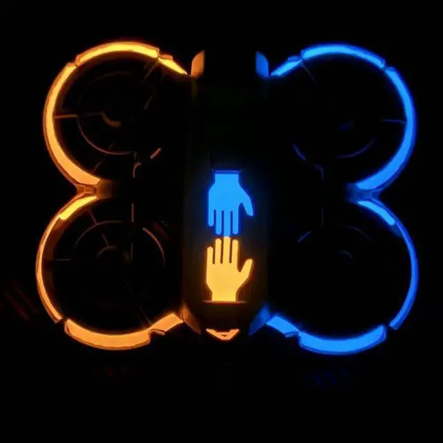 Alt view image 3 of 4 - For Neo Luminous Sticker Waterproof Anti Fouling Night Light Sticker Fluorescent Color Accessories
