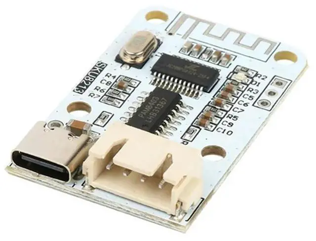 Alt view image 2 of 4 - Mini Digital Amplifier Module DC 5V Bluetooth Amplifier Board 3W+ 3W 2.0 Channel Hifi Stereo PAM8403 Type-C Interface