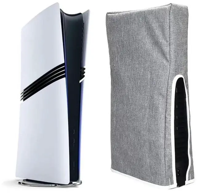 Main image of For PS5 Pro Vertical Dustproof Sleeve Anti-Scratch Protective Cover Dust Guard For Gaming Console B