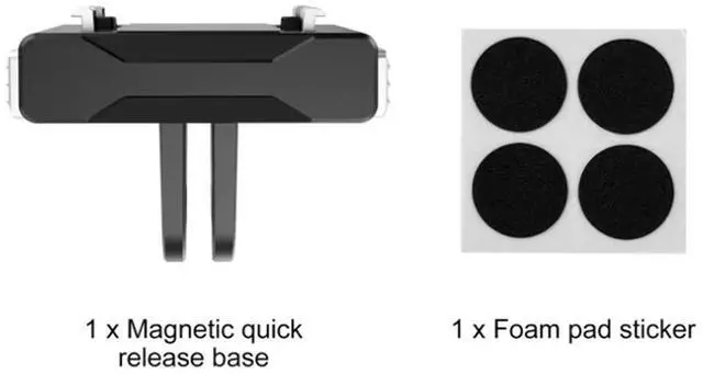 Alt view image 4 of 7 - For X5 Ace Pro2 Magnetic Quick Release Base Shock Absorption Design Magnetic Buckle