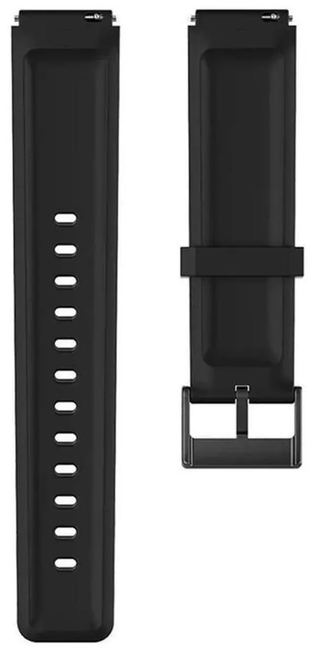 Main image of 3X Sport Watchband Strap For Watch Band Soft Silicone Replacement Bands Strap For Mi Watch Strap Black