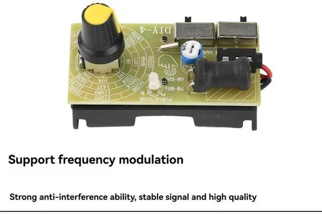 Alt view image 4 of 4 - FM/MW/SW Multi-Band 87-108Mhz Headphone Radio DIY Module For Educational Production Teaching Parts