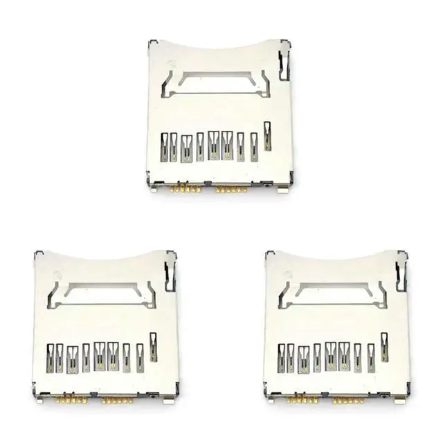 Alt view image 2 of 4 - 3X SD Memory Card Slot For D3300 Digital Camera Repair Parts
