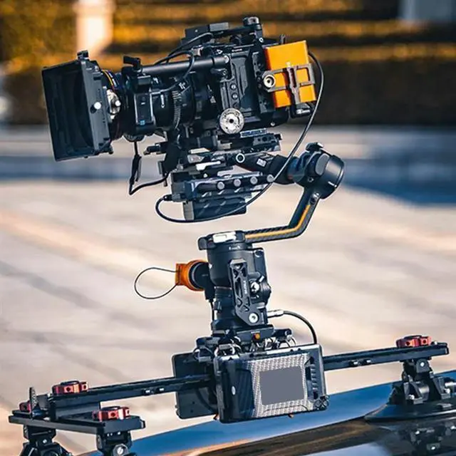 Alt view image 2 of 7 - Wireless Transmission Base Plate Holder With 1/4 Cold Shoe Mount For Cineview HE/SE/Quad For RS2/RSC2/RS3/Rs3pro