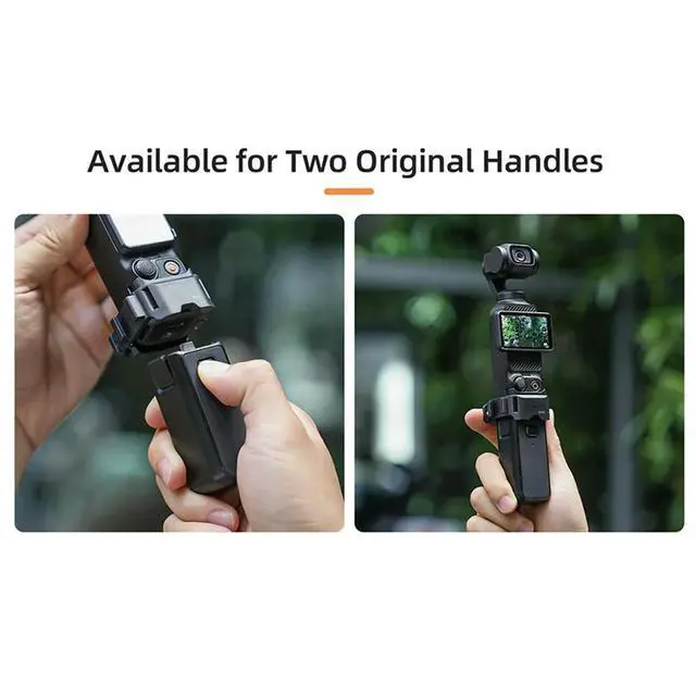 Alt view image 3 of 4 - Quick Release Adapter Mount For Pocket 3 Accessories Windshield Adapters For Pocket 3 Cat Ear Tabletop Bicycle Bla