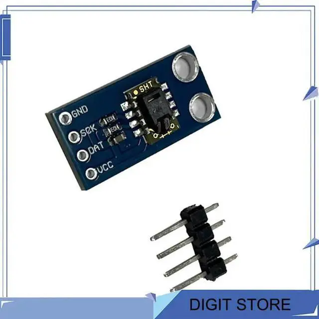 Alt view image 2 of 4 - SHT10 Digital Humidity And Temperature Sensor Development Module Board For Data Collector Probe I2C Communication
