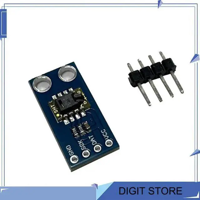 Alt view image 3 of 4 - SHT10 Digital Humidity And Temperature Sensor Development Module Board For Data Collector Probe I2C Communication