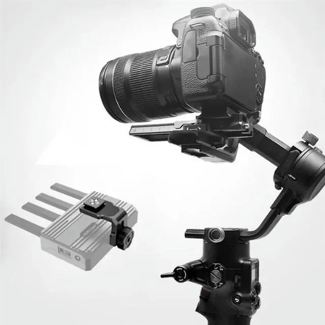 Main image of Wireless Transmission Base Plate Holder With 1/4 Cold Shoe Mount For Cineview HE/SE/Quad For RS2/RSC2/RS3/Rs3pro