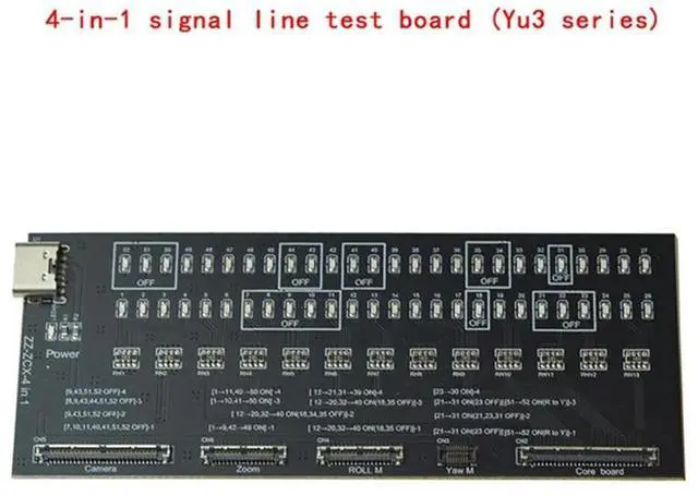 Alt view image 6 of 7 - Gimbal Signal Cable Test Tool For MAVIC 3/3C/3T/3 PRO 4 In 1 Drone Camera PTZ Transmission Line Test Board Parts