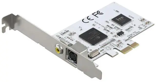 Alt view image 4 of 8 - PCIE Expansion Card PCIE To AV Surveillance HD 640X480 Resolution Video Capture Card Image Capture Card