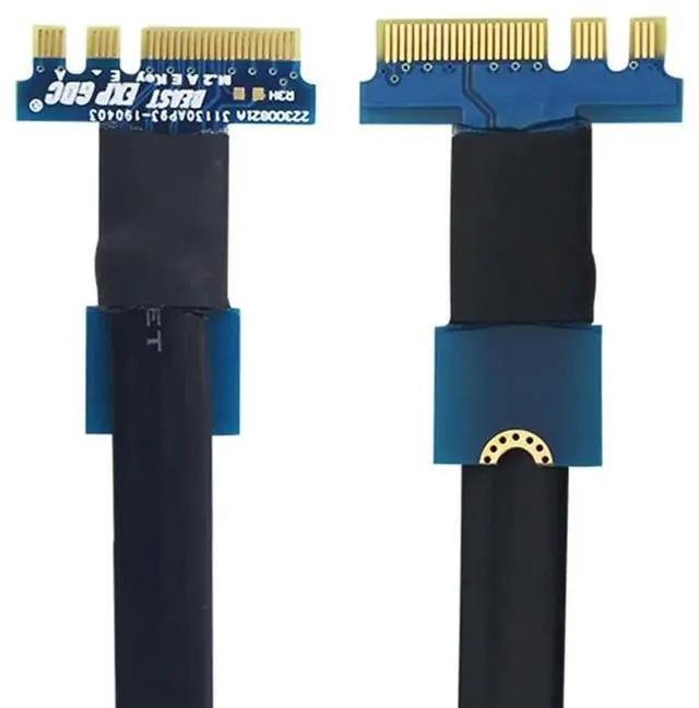 Main image of 1Set Dock Laptop Docking Station Video Card NGFF M.2 A Key Cable Transparent Black