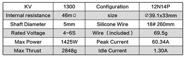 Alt view image 3 of 8 - 2810 Brushless Motor 1300KV For 7Inch FPV Drone Long Range /Cinematic/Freestyle FPV DIY Part