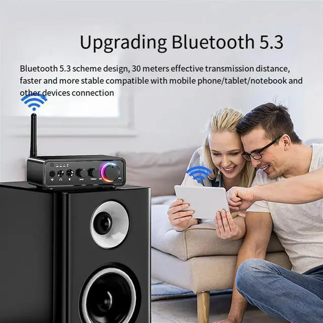 Alt view image 4 of 8 - Bluetooth 5.3 Audio Receiver Transmitter for Home Stereo TV_L50A