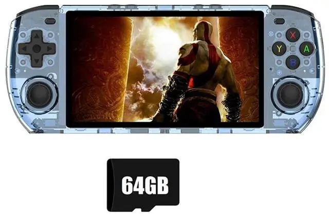 Alt view image 4 of 8 - RGB10 Max3 Retro Game Console 16G+64G 5.0 Inch Handheld Video Game Console For MAME PSP N64 GBA NDS Emulator Easy Install B