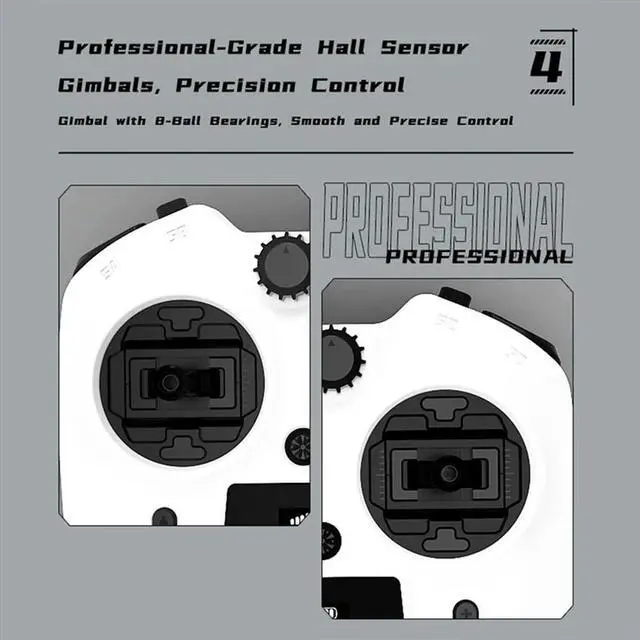 Main image of Remote Controller TX Color Screen Transmitter Hall Sensor Gimbals ELRS 2.4G 100Mw 12CH For FPV RC Drone B