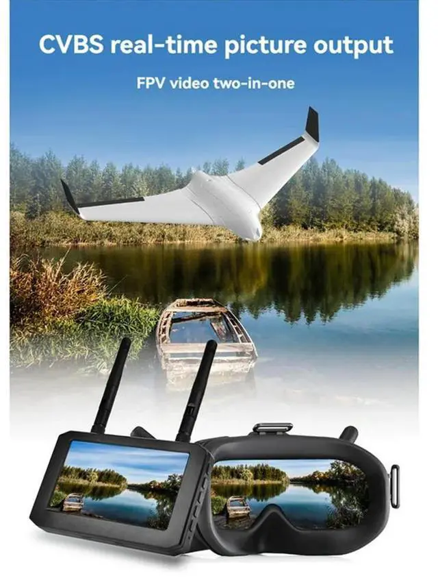 Alt view image 2 of 8 - FPV Action Camera Recorder 4K 30FPS HD 2.4G Anti-Shake Sport Camera For FPV Drone Fishing Outdoor