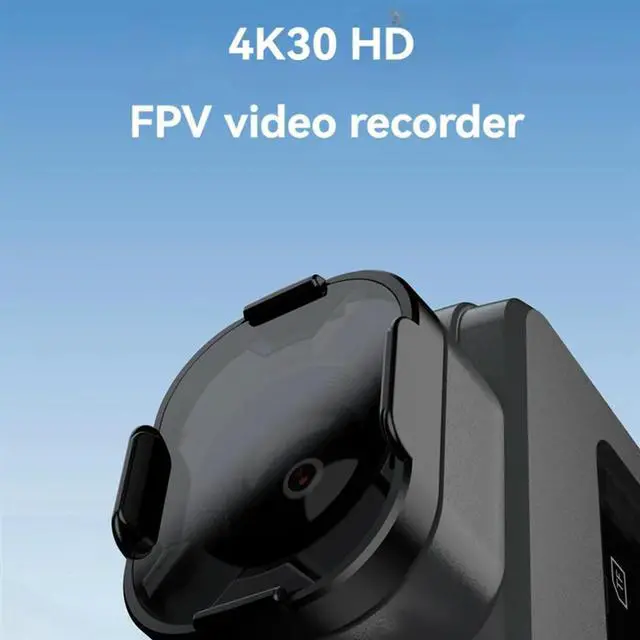 Alt view image 3 of 8 - FPV Action Camera Recorder 4K 30FPS HD 2.4G Anti-Shake Sport Camera For FPV Drone Fishing Outdoor