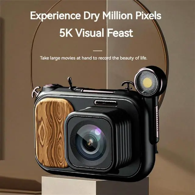 Alt view image 4 of 7 - NVC300 5K Digital Camcorder Camera Vintage Camera 96MP_L50A