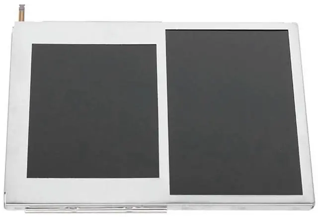 Alt view image 5 of 7 - Game Console LCD Screen Easy Installation for 2DS Game Console Wear-resistant Upper Lower Screen Repair Parts