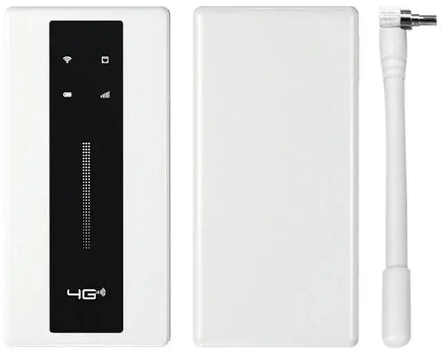 Alt view image 5 of 7 - Type-C USB Hotspot Portable 4G Router 10000mAh Wireless Network Adapter 150Mbps with External Antenna LED Indicator