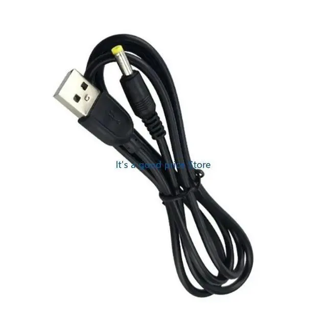 Alt view image 4 of 4 - USB Power Cord for 1000 3000 Game Console Portable Charging Cable Cord USB Male to DC4.0x1.7 Male Cable