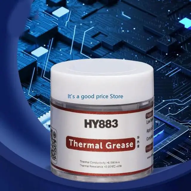 Alt view image 4 of 7 - Premium Silicone Heatsink Paste For PC Components Heat Dissipation High Stability 10g For PC Components Cooling