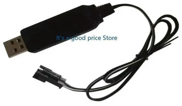 Alt view image 2 of 4 - 3.7V USB Cable 2Pin Forward Plug Remote Control Car USB Electric Toy Accessories