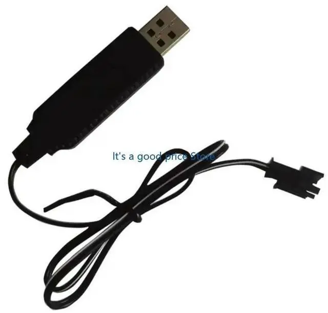 Main image of 3.7V USB Cable 2Pin Forward Plug Remote Control Car USB Electric Toy Accessories