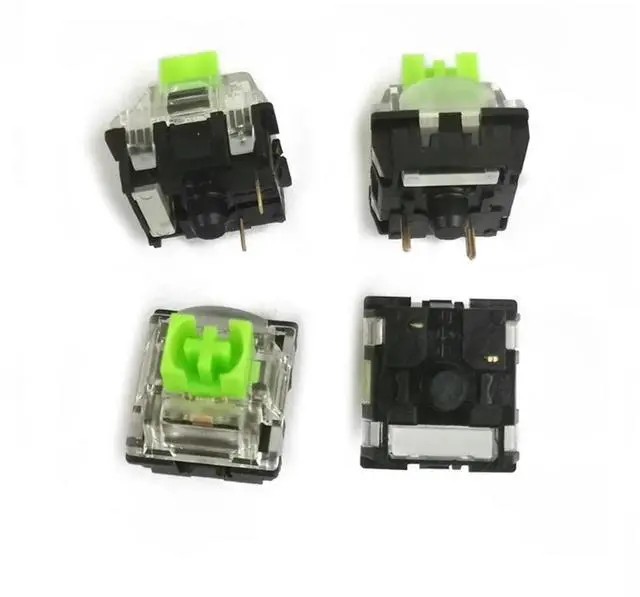 Alt view image 2 of 4 - RGB Magic Axis MX Axis 2Pcs Green Switches for Blackwidow V3 Pro V3 Mechanical Gaming Keyboard and Others 3Pin