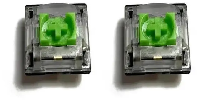 Main image of RGB Magic Axis MX Axis 2Pcs Green Switches for Blackwidow V3 Pro V3 Mechanical Gaming Keyboard and Others 3Pin