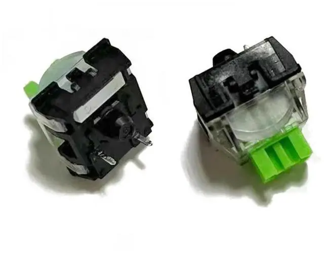 Alt view image 4 of 4 - RGB Magic Axis MX Axis 2Pcs Green Switches for Blackwidow V3 Pro V3 Mechanical Gaming Keyboard and Others 3Pin