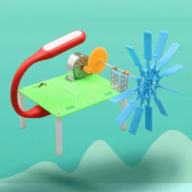 Alt view image 2 of 7 - Funny Mechanical Hydraulic Generator DIY Kits Toy STEM Science Kits Parent-Children Interactive Toy Kids Education Props