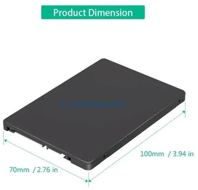Alt view image 3 of 4 - Multiple Gender M.2 NGFF NVMe to SATA3.0 Expansion Adapter with Black Plastic Case for Enhanceds Connectivitys