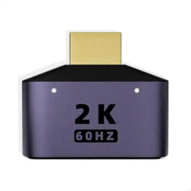 Alt view image 2 of 4 - HDMI-compatible Splitter 1 in 2 Out -2K HDMI-compatible Splitter 1x2 Ports Powered 2K Full UltraHD 1920x1080 3D Support