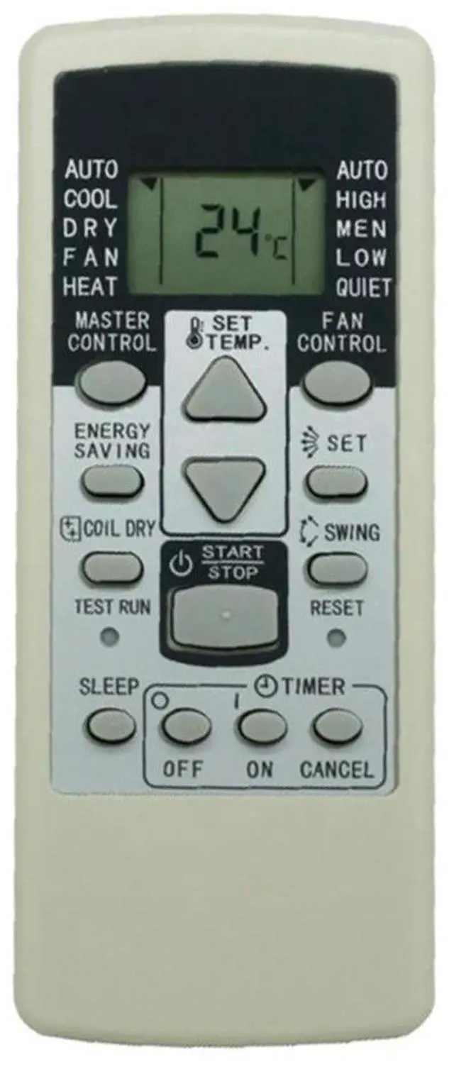 Main image of Replacement AC Remote Control for Fujitsu General AR-RCD1C AR-RCD1E AR-RCE1C AR-RCC2J Air Conditioner Various Model