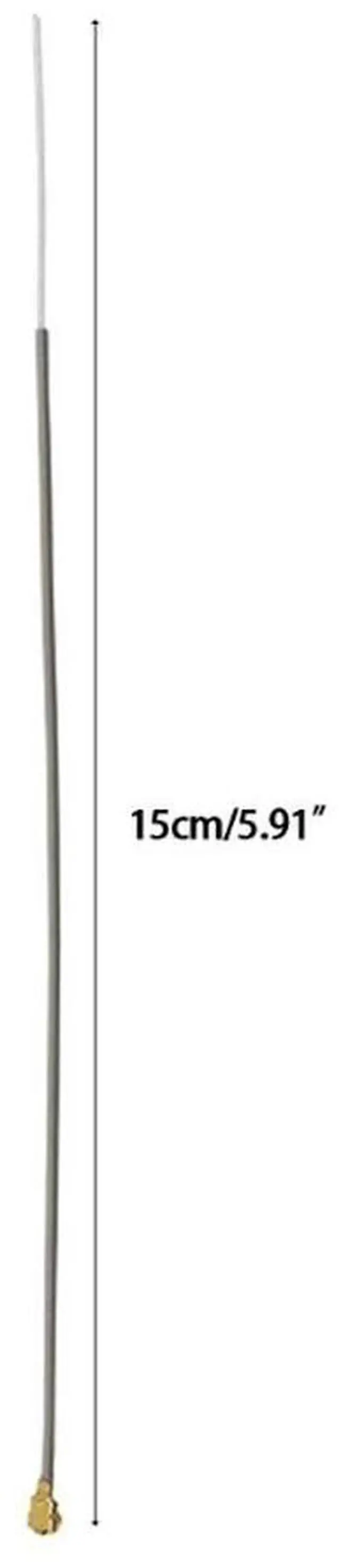 Alt view image 2 of 4 - 10 Pcs 2.4G Receiver Antennas, 15cm Aircraft Receiver Antenna IPX13 Connector RF113 Silver-plated Wire for Futaba Frsky