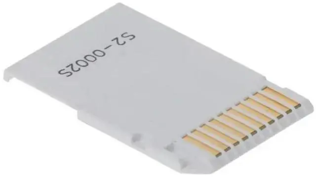 Alt view image 4 of 7 - Micro SD TF to Memory Stick MS Pro for Duo for PSP 1000/2000 / 3000 Card Dual 2 Slot Adapter Converter CR-5400 CR5400