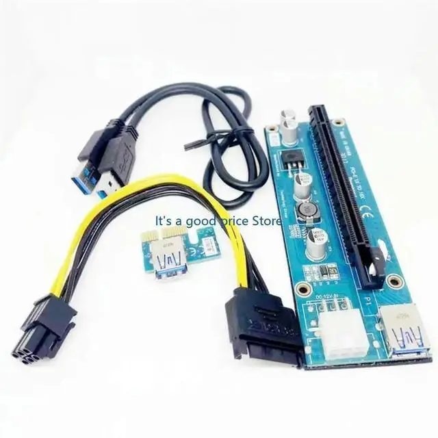 Alt view image 4 of 7 - PCIe 1X To 16X External Graphics Card Adapter With USB3.0 Cable for Laptop Gaming Multimedia Practical Solution Computer