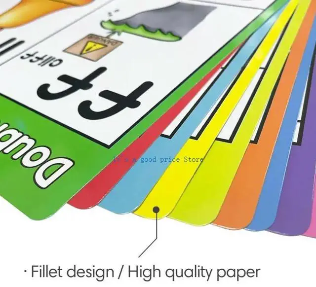 Alt view image 4 of 7 - 10Pieces Educational Phonics Poster Basic Phonics Learning Chart Picture Card For Kid Preschooler Kindergarten Classroom