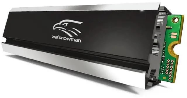 Alt view image 4 of 4 - M.2 SSD Heat Sink Cooling Pad 2280 Solid State Hard Disk Radiator